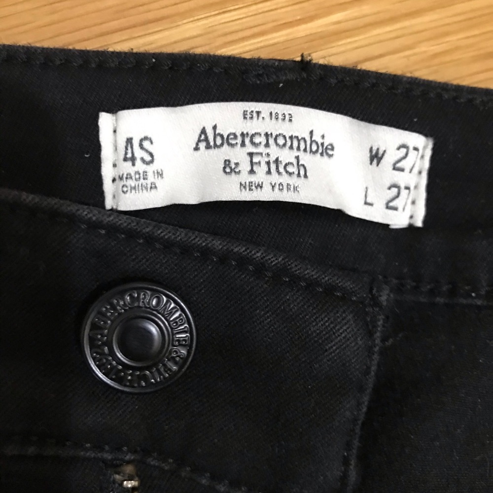 Abercrombie & Fitch Black Skinny Legging Jeans
